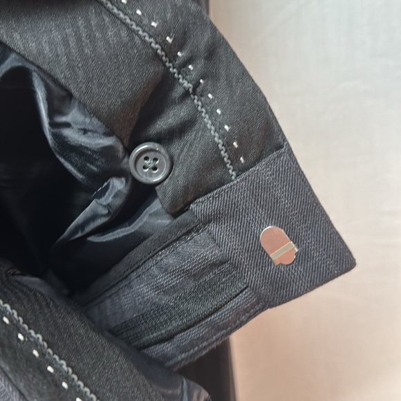 Bespoke Black Pinstripe Men's Suit
Check measurements in photos - Picture 6 of 17